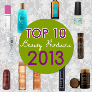 top 10 beauty products of 2013